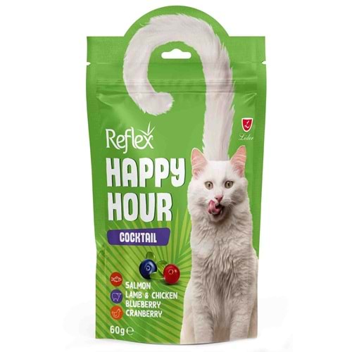 Reflex Happy Hour Kokteyl Kedi Ödül Maması 60 gr. 3 Paket