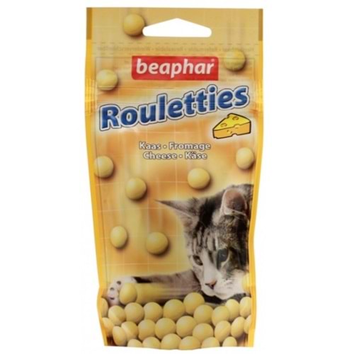 Beaphar Rouletties Peynirli Kedi Ödül Tableti (80 Adet) 44 Gr.