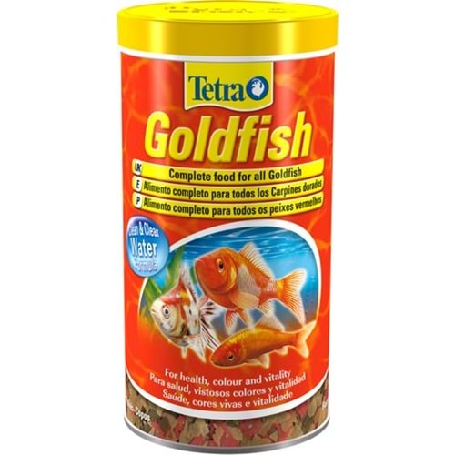 Tetra Goldfish Flakes Japon Balığı Yemi 1 L 200 Gr.
