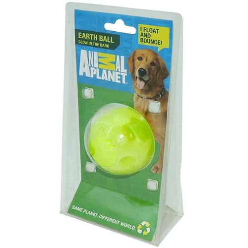 Afp 6307 Animal Planet Karanlıkda Parlayan Sert Top Köpek Oyuncağı