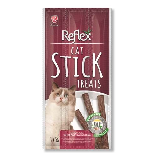 Reflex Ciğerli Kedi Ödül Çubuk 3x5 Gr .